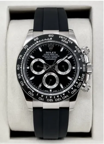 Relógio Daytona "Baby Le Mans" prata Automático super premium