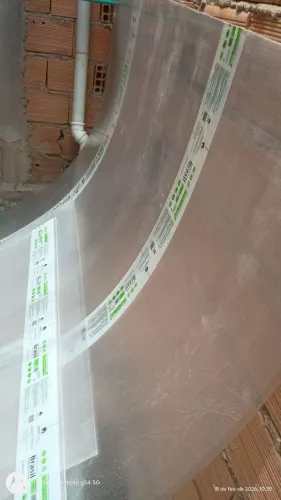 Chapa de policarbonato 