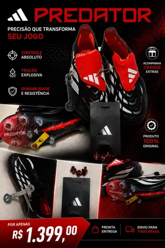 Chuteira adidas 