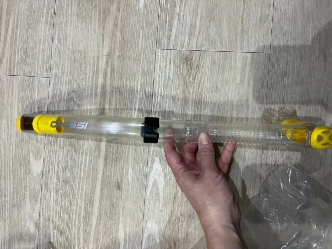 Respirador snorkel cressi lateral