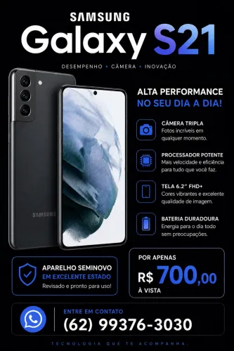 Vendo Celular S21 Usado