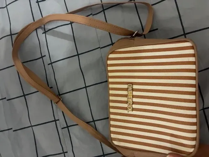 Bolsa toque fino alça transversal