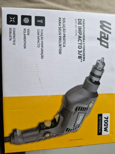 Furadeira e parafusadeira de impacto 3/8