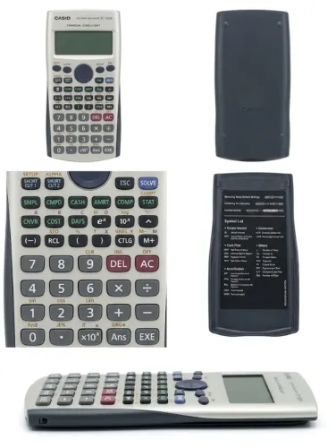 Calculadora Financeira Casio FC-100V - Conservada e Pronta para Uso