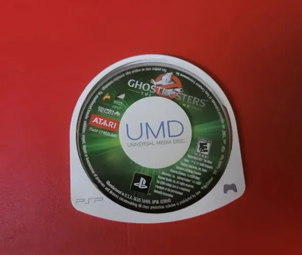 Jogo Caça Fantasma PSP original 