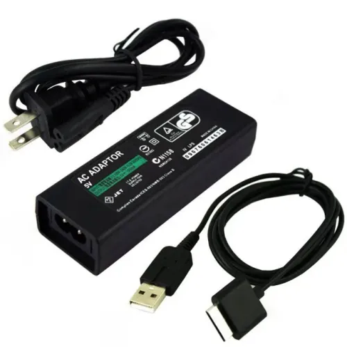 Carregador + Cabo dados pra Psp Go