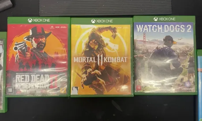 VENDO 8 GAMES XBOX ONE/XBOX SERIES X (MIDÍA FÍSICA)