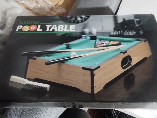 Jogo sinuca de mesa pooltable