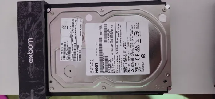 HD HGST Ultrastar 2TB SATA 7200RPM Enterprise Servidor NAS PC