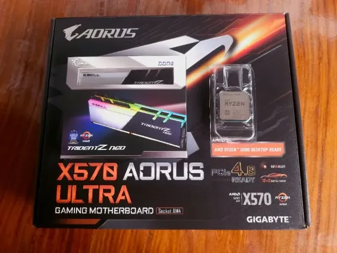 KIT AM4: Placa-mãe, processador e memórias