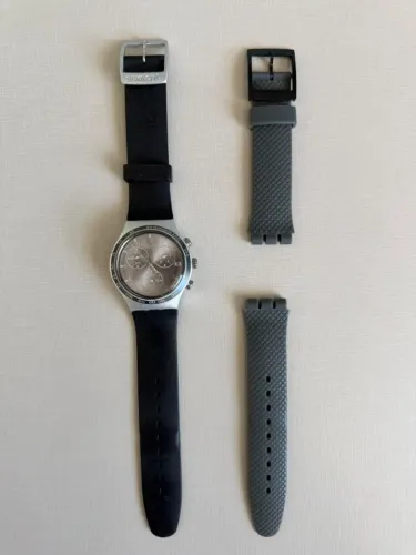 Relógio Swatch Irony Aluminium Chronograph Vintage Suíço