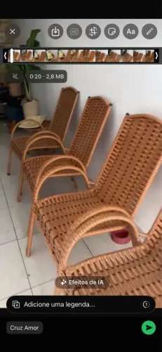 Conjunto de. Terraço ou jardim 