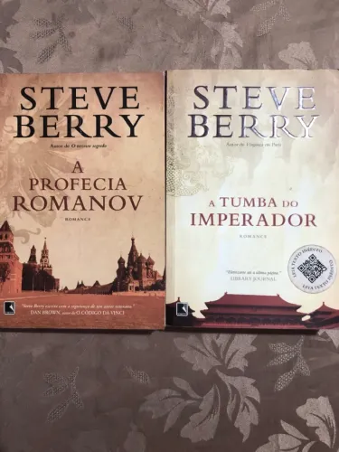 Livros A Profecia Romanov / A Tumba do Imperador 