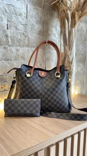 Bolsa Louis Vuitton Com carteira Feminina Premium - Confecção Luxo