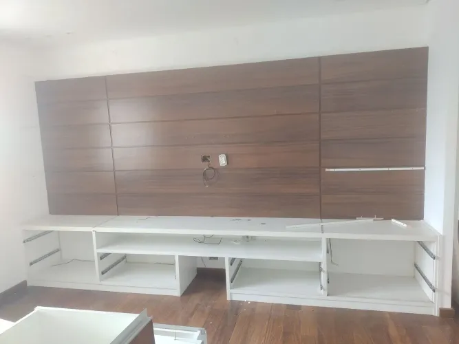 Rack com painel grande para TV - Lindo e moderno!