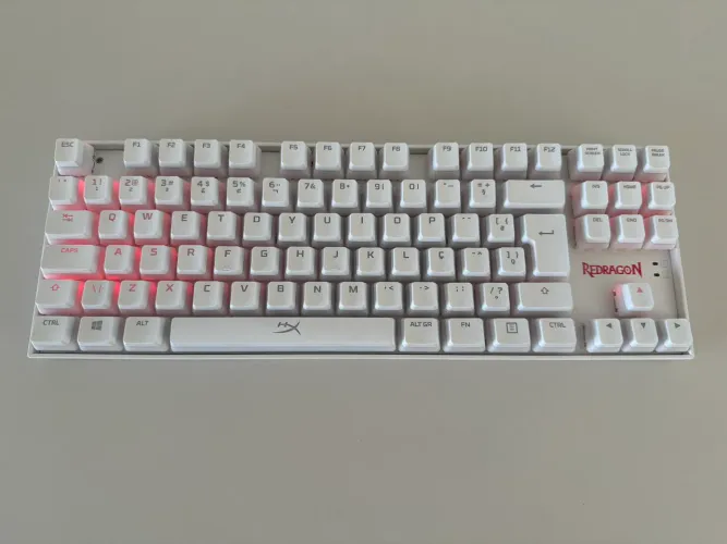 teclado mecânico sem fio Redragon Kumara Pro