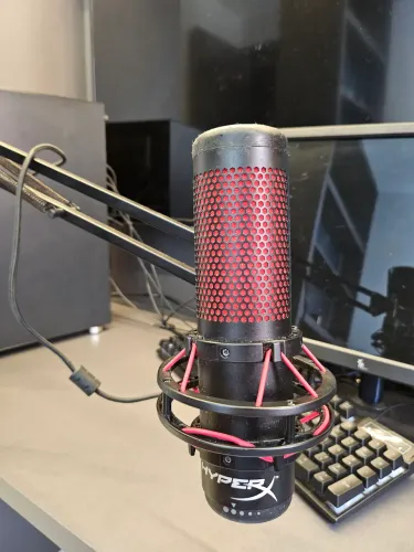 HyperX Microfone Gamer QuadCast<br>