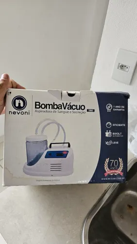 Bomba Aspiradora a Vácuo (Home Care / Sangue e Secreções) - Modelo 5005BRST
