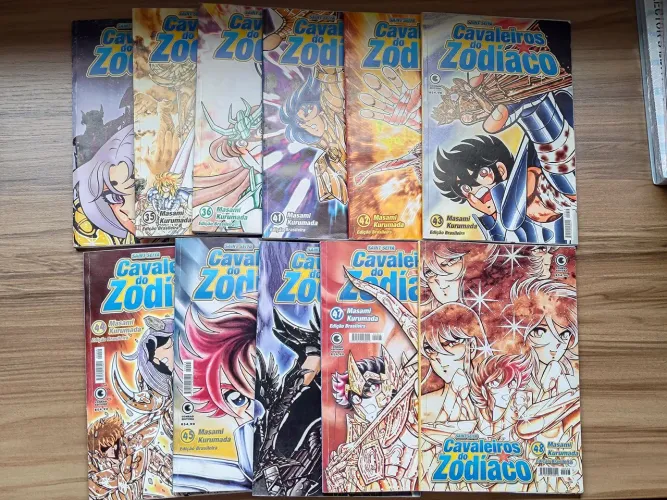 Mangá Cavaleiros do Zodíaco - editora Conrad