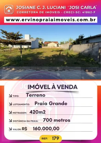 Lote para Venda em São Francisco do Sul, praia do Ervino