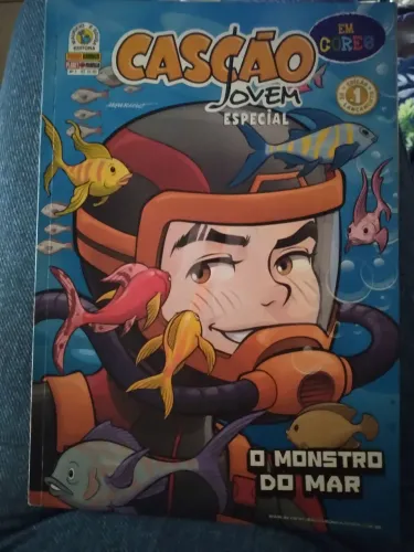 ?Gibi Cascão Jovem Especial Nº 1 - O Monstro do Mar (Em Cores)
