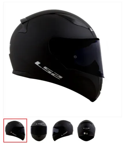 PROMOCAO Capacete LS2 ff353 rapid preto Tam 56