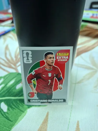 Figurinha copa 2026 cristiano ronaldo prata
