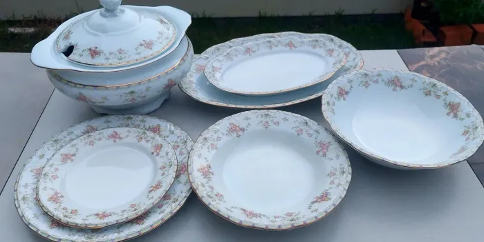 Jogos de jantar de porcelana 42 peças 