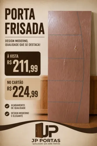 Portas frisadas