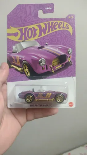 Hot wheels Shelby cobra edição especial de 57 anos