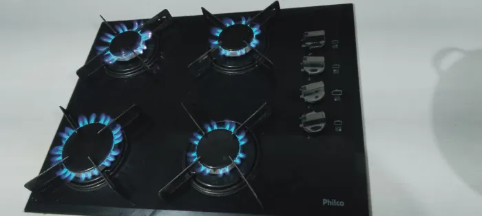 Fogão Cooktop 4 bocas