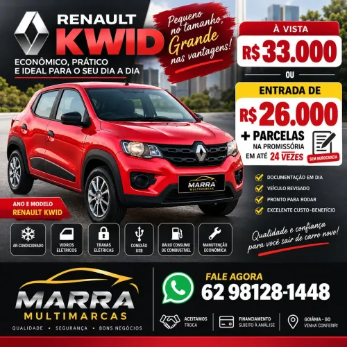 Renault Kwid Zen 1.0 Flex 12V 5P Mec. 2020