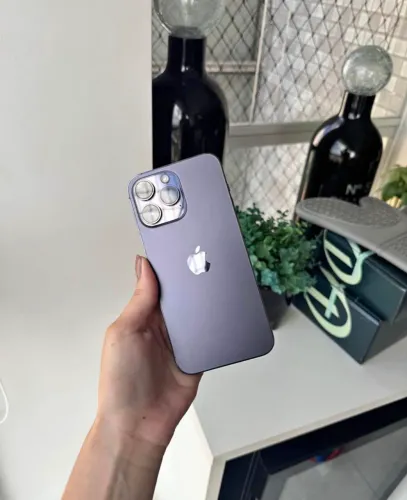 iPhone 14 Pro Max ZERO 128GB Roxo // Saúde 89% // Carregador Original Apple