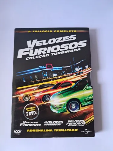 DVD velozes e furiosos - trilogia
