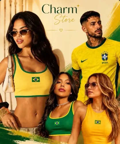 BLUSAS DO BRASIL MASCULINA E FEMININA 