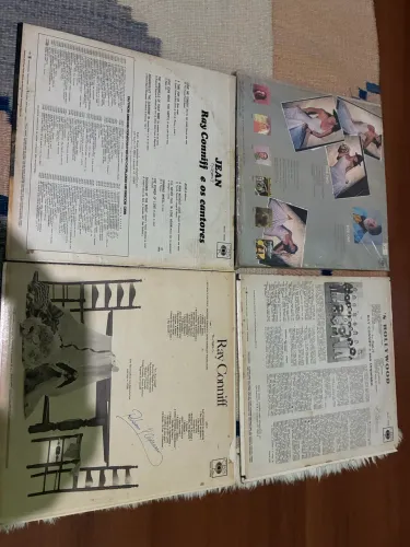 Lote 4 discos de vinil Ray Conniff 