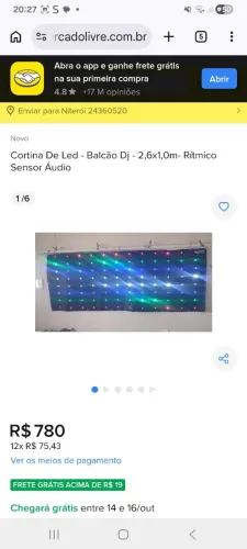 Vendo painel de led