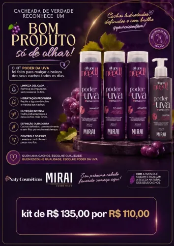 Kit para cacheadas