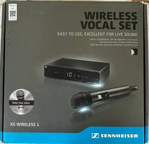 Microfone sem fio sennheiser 