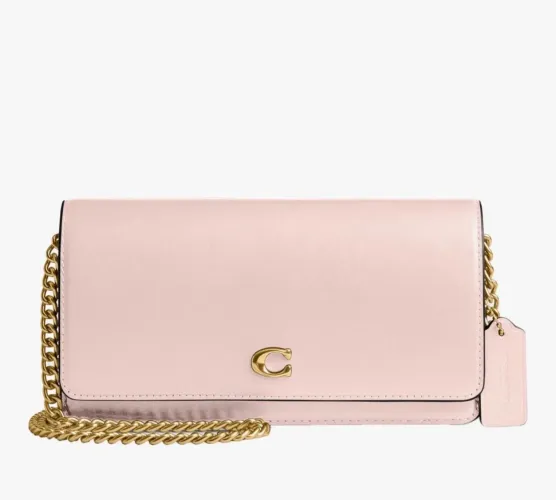 BOLSA COACH WYN CROSSBODY ORIGINAL - Couro Rosa - ESTADO DE NOVA