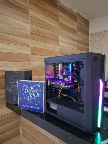 PC Gamer de Alto Desempenho - Intel Xeon 12 Núcleos, 32GB RAM e RX 580 8gb
