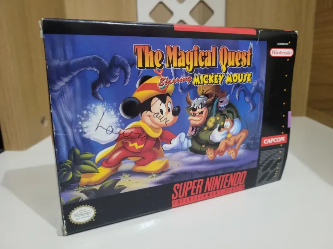 The Magical Quest Starring Mickey Mouse Snes Super Nintendo