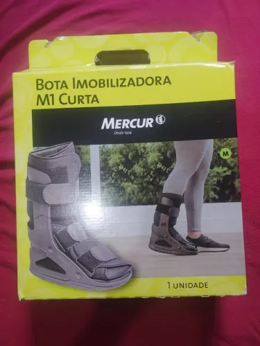 bota ortopedica imobilizador curta m1 mercur bilateral
