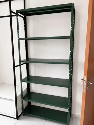 ESTANTE METAL VERDE MUSGO