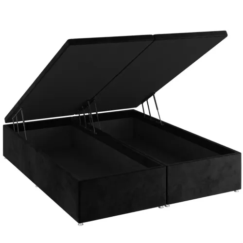ORTOBOM - BASE BAÚ SOMMIER PHYS COURINO PRETA - 158X198X39 (QUEEN)