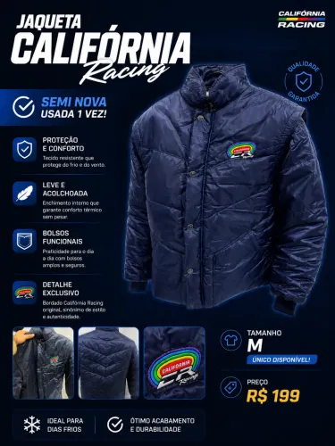 Jaqueta Califórnia Racing M