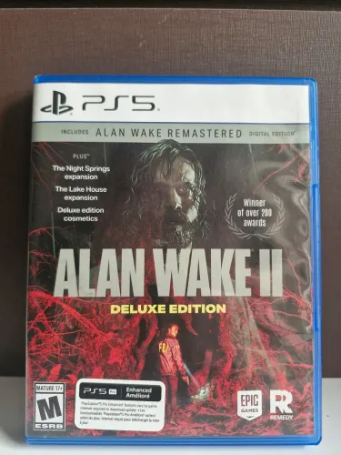Alan wake 2 ps5 mídia física