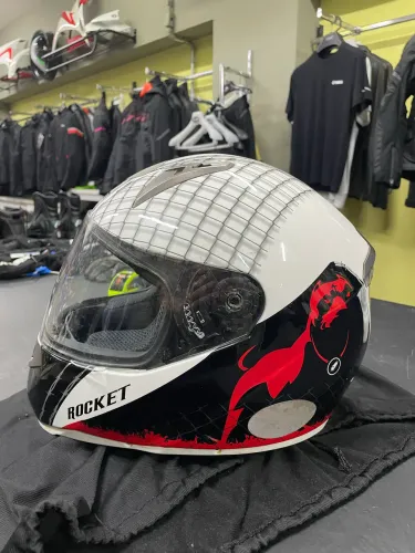 Capacete Rocket dog tamanho 60 semi novo