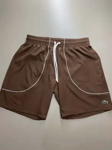 Bermuda Tactel Marrom Limitada