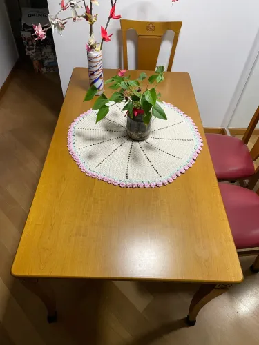 Mesa de jantar de 6 lugares